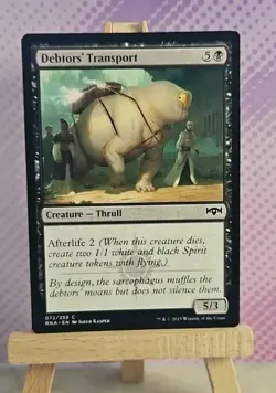 MTG: Debtors' Transport 072/259 - Ravnica Allegience - NM Condition - Image 1
