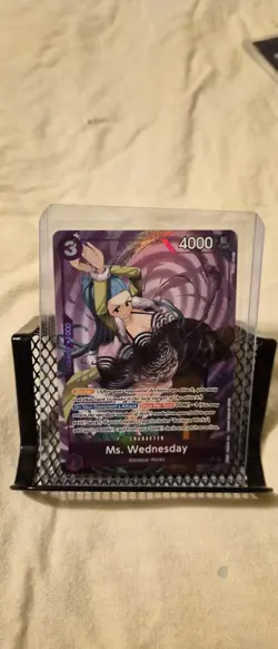 Ms. Wednesday SR AA Alt EB01-034 Eng One Piece TCG - Image 2