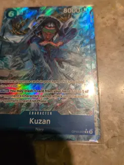 Kuzan (043) (Alternate Art) OP12-043 Legacy of the Master Foil - Image 5