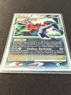 Pokemon TCG Darkrai LV.X Ultra Rare Card 104/106 Great Encounters - Image 2