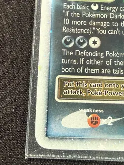 Pokemon TCG Darkrai LV.X Ultra Rare Card 104/106 Great Encounters - Image 4