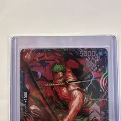 Zoro ST21-015 Flagship Battle 2025 Top 8 Prize Promo ONE PIECE Card JP Sealed - Image 5