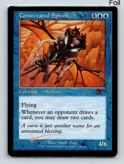 MTG Consecrated Sphinx (Retro Frame) Foil M MagicFest Cards 1 NM - Image 1