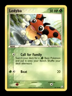 Ledyba 64/109 - EX Team Rocket Returns - Pokemon EXC BUY 2 CARDS GET 1 FREE!! - Image 1