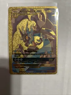 Pokemon Charizard Gold Cards - Image 4
