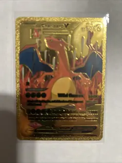 Pokemon Charizard Gold Cards - Image 5