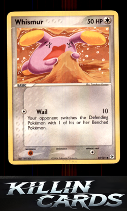 Whismur 82/101 Pokemon Common Hidden Legends Card LP - Image 1