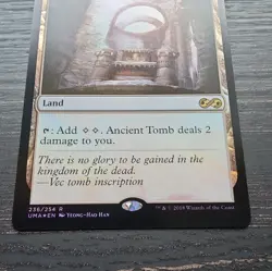 MTG Ancient Tomb Ultimate Masters 236/254 Rare Foil Land Magic - Image 2