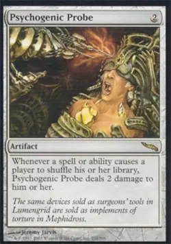 Psychogenic Probe - Light Play MTG Mirrodin - Image 1