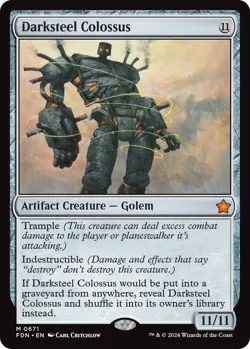 Darksteel Colossus [FDN - 671]Foundations - Image 1