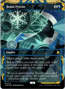Brain Freeze 13 Secrets of Strixhaven: Mystical Archive Foil NM - Image 1