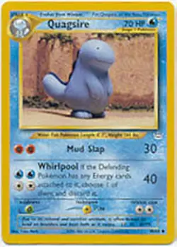 Quagsire 48/64 Neo Revelation Unlimited Common MINT! Pokemon - Image 1