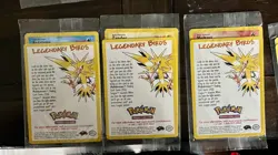 Pokemon Legendary Birds Black Star Promo Moltres Articuno Zapdos Set of 3 SEALED - Image 1