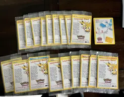 Pokemon Legendary Birds Black Star Promo Moltres Articuno Zapdos Set of 3 SEALED - Image 2