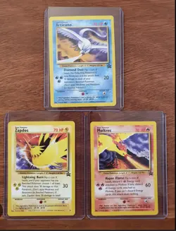 Pokemon Legendary Birds Black Star Promo Moltres Articuno Zapdos Set of 3 SEALED - Image 4