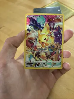 RARE Pikachu (Secret) - SWSH: Crown Zenith (CRZ) NM Pokemon Card FULL ART NM/M - Image 5