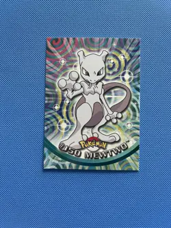 Topps Pokemon TV Animation Edition Non-Holo 1999 #150 Mewtwo #151 Mew Lot 2 - Image 2