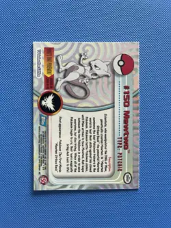 Topps Pokemon TV Animation Edition Non-Holo 1999 #150 Mewtwo #151 Mew Lot 2 - Image 4