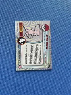 Topps Pokemon TV Animation Edition Non-Holo 1999 #150 Mewtwo #151 Mew Lot 2 - Image 5