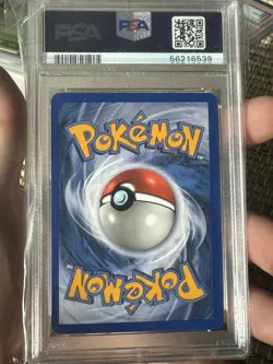 2005 POKEMON EX DEOXYS #22 RAYQUAZA Reverse Stamped Holo PSA 9 - Image 2