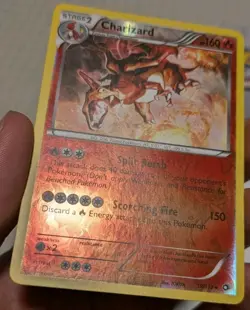 Pokemon TCG Charizard 19/113 Legendary Treasures Reverse LP+/NM - Image 4