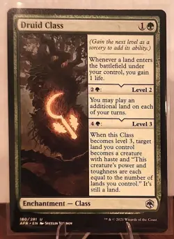 MtG Druid Class Adventures in the Forgotten Realms Regular - Image 1