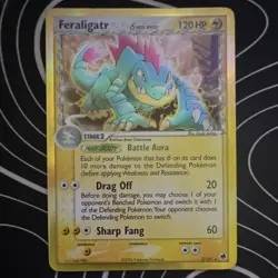 Pokemon TCG Feraligatr Delta Species 2/101 Dragon Frontiers Holo Rare 120HP - Image 1