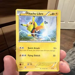 The Pokemon Company Pikachu Libre 14/30 XY Trainer Kit Non-Holo Eng 80 HP - Image 1