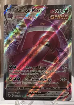 Pokemon TCG - GENGAR VMAX # 157/264 - Swsh08: Fusion Strike - Holo - Iconic Card - Image 1