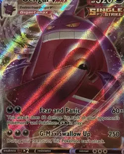 Pokemon TCG - GENGAR VMAX # 157/264 - Swsh08: Fusion Strike - Holo - Iconic Card - Image 2