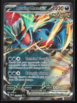 Roaring Moon ex 124/182 SV04: Paradox Rift Pokemon - Image 1