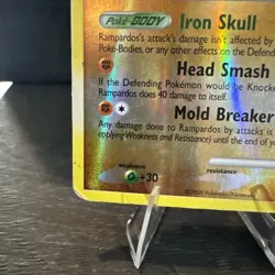 Rampardos 13/127 RARE Pokemon TCG MP Moderately Played Platinum Reverse Holo - Image 5