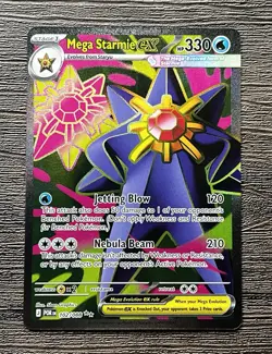 Mega Starmie Ex 102/088 Perfect Order Ultra Rare NM Pokemon TCG - Image 1