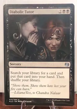MtG Diabolic Tutor Kaladesh NM - Image 1