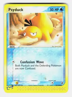 Psyduck 73/100 Common Sandstorm Moderately Played - Image 1