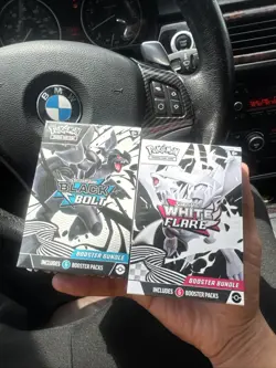 Pokemon Black Bolt and White Flare Booster Bundle Set of 2 FACTORY SEALED NEW - Image 1