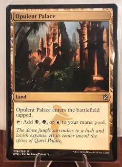 MtG Opulent Palace Khans of Tarkir Regular NM - Image 1