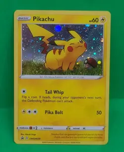 Pikachu Fart Swirl SWSH039 Holo English Pokemon Promo NM - Image 2