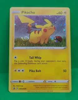 Pikachu Fart Swirl SWSH039 Holo English Pokemon Promo NM - Image 4