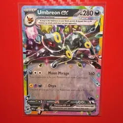 Pokemon TCG Umbreon EX 60/131 Double Rare Holo Prismatic Evolutions NM - Image 1