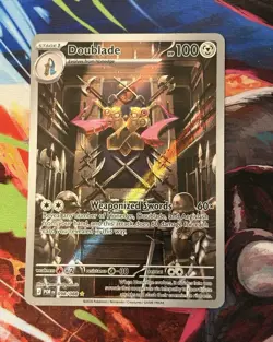 Doublade 098/088: Perfect Order Illustration Rare Full Art Holo. NM Pokemon - Image 1
