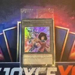Tea & Dark Magician Girl Token - TKN5-EN022 - Mint (Sealed) - Image 1