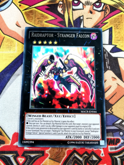 Raidraptor - Stranger Falcon macr-en044 Unltd Ed (NM+) Rare Yu-Gi-Oh! - Image 1