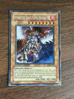 Horus The Black Flame Dragon LV8 EEN-ENSE1 Elemental Energy Limited edition - Image 1