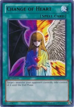 Change of Heart - BP01-EN037 - Rare - 1st Edition - Lightly Played - Image 1