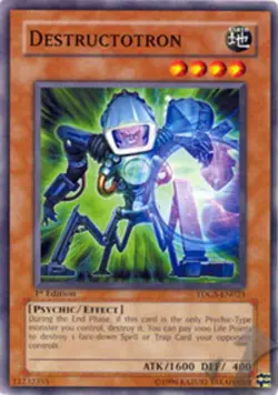 Destructotron - TDGS-EN023 - Common - Unlimited Edition - Lightly Played - Image 1