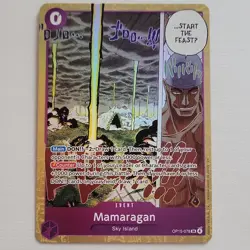 Bandai One Piece Card Game Mamaragan Event OP15-078 Sky Island - Image 1