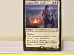 Captain of the Watch from Fallout, Magic the Gathering, MTG, R0157 - Image 1