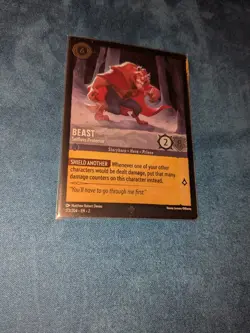 Disney Lorcana Beast Selfless Protector 172/204 EN 2 FOIL NM - Image 1