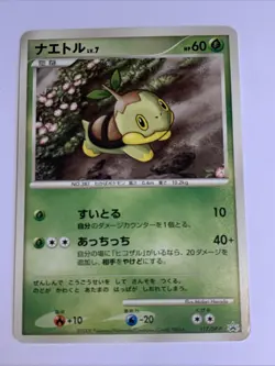 Pokemon Card / Carte Turtwig Promo 117/DP-P - Image 1